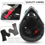 SPARK DOT Full-Face ATV Motocross Helmet Set