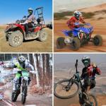 SPARK DOT Full-Face ATV Motocross Helmet Set