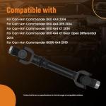 maXpeedingrods Rear Driveshaft for Can-Am Commander 800