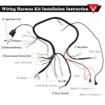 GY6 150cc ATV Wiring Harness and CDI System