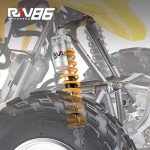 Adjustable Aluminum Front Air Shock Absorbers - Yellow