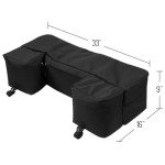 Rage Powersports Black ATV Rear Utility Rack