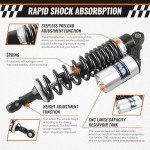 Universal 13.5" Rear Shock Absorbers for ATVs