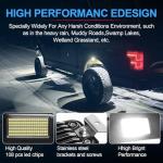 108 High-Power LED Rock Lights for Offroad Vehicles