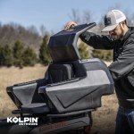 Kolpin Black Small ATV Rear Helmet Box