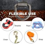 5/8" Heavy Duty Weld-On D-Ring Tie Downs