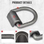 Heavy Duty Weld-On D-Ring Tie-Down Anchors