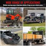 Heavy Duty Weld-On D-Ring Tie-Down Anchors