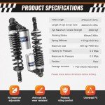Universal 13.5" Rear Shock Absorbers for ATVs