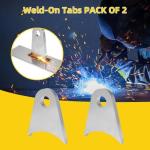 Shock Absorber Weld-On Bracket Tabs (2 Pack)