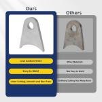 Shock Absorber Weld-On Bracket Tabs (2 Pack)