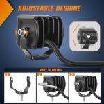 Nilight 1.7" LED Fog Light Pods for ATV UTV