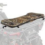 KEMIMOTO ATV Rack Pad Seat Cushion for Passengers