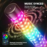 Ehaho 2FT LED Fat Whip Lights for ATV/UTV