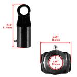 Caltric Front Prop Shaft Yoke & U-Joint Kit for Polaris Sportsman 800