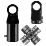 Caltric Front Prop Shaft Yoke & U-Joint Kit for Polaris Sportsman 800