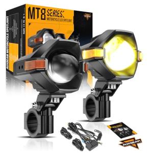 Auxbeam 3-Inch Dual Color LED Fog Lights