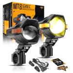 Auxbeam 3-Inch Dual Color LED Fog Lights