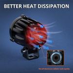 2 Pack 40W Round LED Fog Lights for ATV/UTV