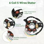 XIKOBY 110cc ATV Wiring Harness Kit for Quad