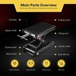 VIVOHOME Steel Scissor Jack for ATVs and Motorcycles