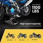 VIVOHOME Steel Scissor Jack for ATVs and Motorcycles