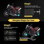 VIVOHOME Steel Scissor Jack for ATVs and Motorcycles