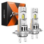 SEALIGHT H7 Fog for Off-Road Use or Fog Lights ATV Bulbs or DrivingLights, H7 Bulbs 24000LM Super Brighter, Plug and Play, Pack of 2