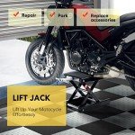 VIVOHOME Steel Scissor Jack for ATVs and Motorcycles