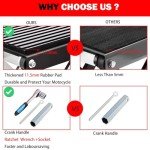 1200 LBS Heavy-Duty ATV Motorcycle Lift Stand