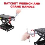 1200 LBS Heavy-Duty ATV Motorcycle Lift Stand
