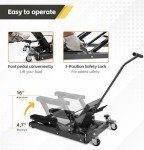 Portable Hydraulic ATV/UTV Scissor Lift Jack 1500 lbs