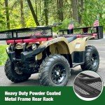 Detachable Steel ATV Rear Cargo Basket Rack