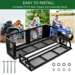 Detachable Steel ATV Rear Cargo Basket Rack