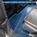 POKIAUTO All-Weather Floor Mats for Polaris Xpedition