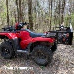 Detachable Steel ATV Rear Cargo Basket Rack