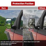 Adjustable Folding Side Mirrors for Polaris Xpedition