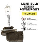 NICHE 886 Headlight Bulb for 2000-2019 Polaris Ace Magnum Sportsman Ranger Widetrak Touring 4010253 2 Pack