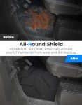KEMIMOTO Waterproof Floor Mats for Polaris Xpedition
