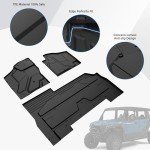 Custom Rubber Floor Mats for 2024 Polaris Xpedition