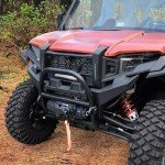 Polaris Xpedition XP/ADV Front Mesh Grill with LED