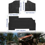 All-Weather Floor Mats for Polaris Xpedition XP5/ADV5