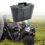 CPOWACE Waterproof Underseat Storage Bin for Can Am