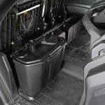 CPOWACE Waterproof Underseat Storage Bin for Can Am