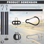 CheeMuii 16" Double Tender Spring Kits with Hose Holder