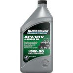 Quicksilver 5W-50 Synthetic ATV/UTV Engine Oil 1 Qt