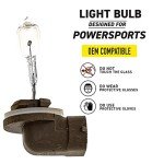 NICHE 886 Headlight Bulb for 2000-2019 Polaris Ace Magnum Sportsman RZR Ranger Widetrak Touring RMK 4010253