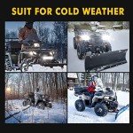 AUTOVIC 881 Fog light Bulbs, 6000K Super White Fog Light For Polaris Ranger Sportsman RZR 500 570 700 800 Arctic Cat ATV 400 500 550 650 700 1000