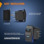 Nilight Waterproof DPDT Toggle Switch for ATV UTV