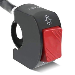 ATV Handlebar Light Switch with Push Button